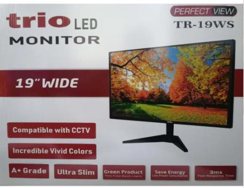TRİO TR-19WSR 1440X900 FHD 5 MS 16:9 MONİTÖR VGA HDMI RCA